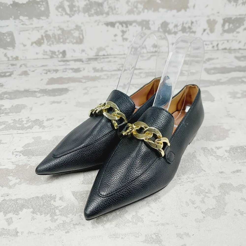 NEW Linea Paolo Womens Mabel Pointed Toe Old Money Loafers A261